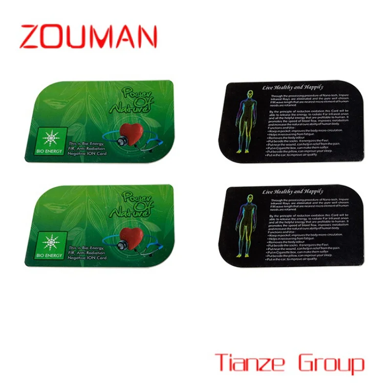 Custom , Bio Energy Card, negative Ion energy card, ith p pre