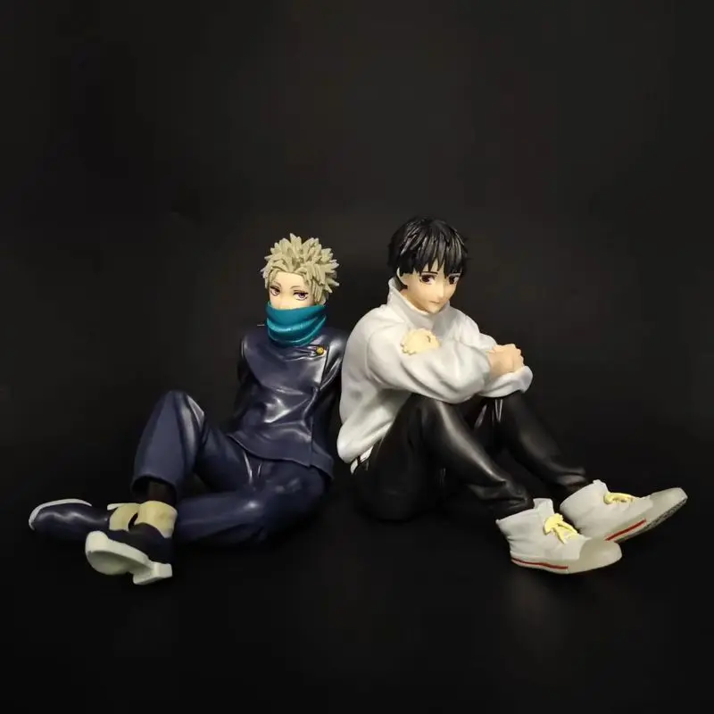 Nueva Figura de Anime Jujutsu Kaisen, Yuta Okkotsu Toge Inumaki en Pose Sentada, Modelo de PVC, Juguete Coleccionable, Estatua, Decoración de Escritorio, Regalos