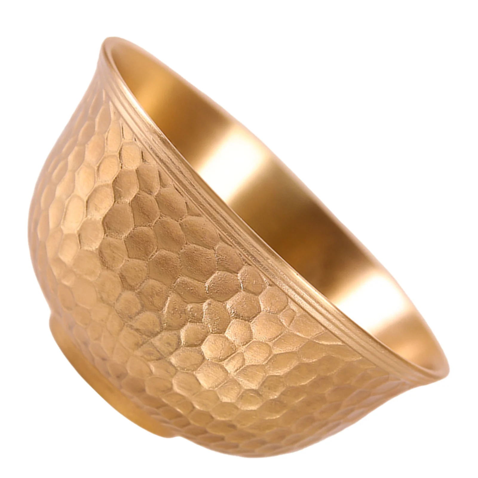 

Hammered Gold Bowl Round Brass Metal Dessert Dish Fruit Tray Serving Purifying Smudge Burning Ritual Meditation Centerpiece Bowl