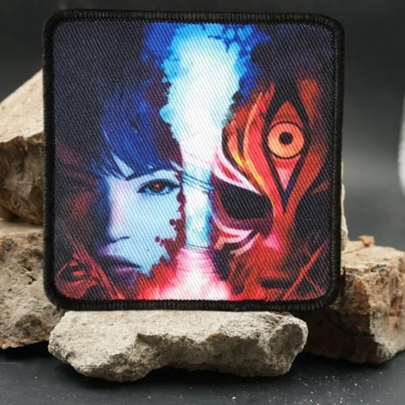 Taktische Anime-Patches, militärische Moralabzeichen, Armbinden, für Kleidung, Hüte, Rucksäcke, taktische Ausrüstung, Klettverschluss