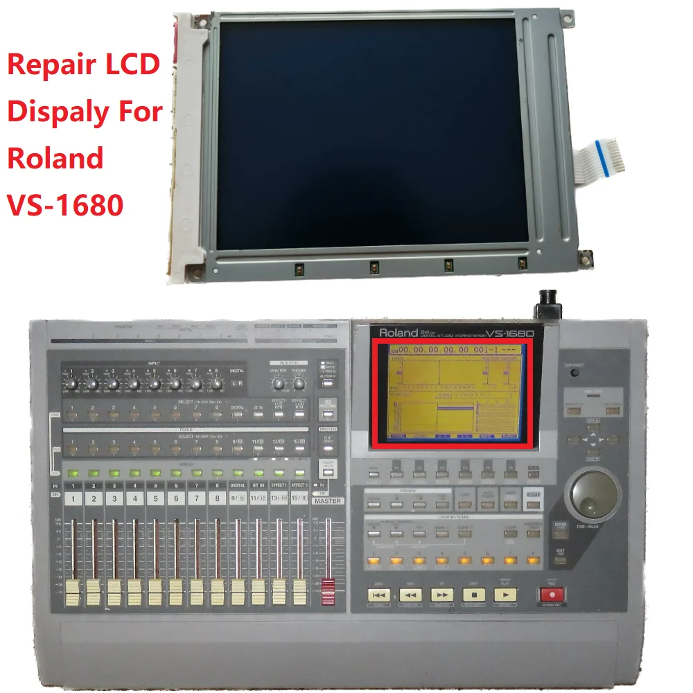 

Original LCD Dispaly For Roland VS-1680 Matrix Screen Repair Replacement