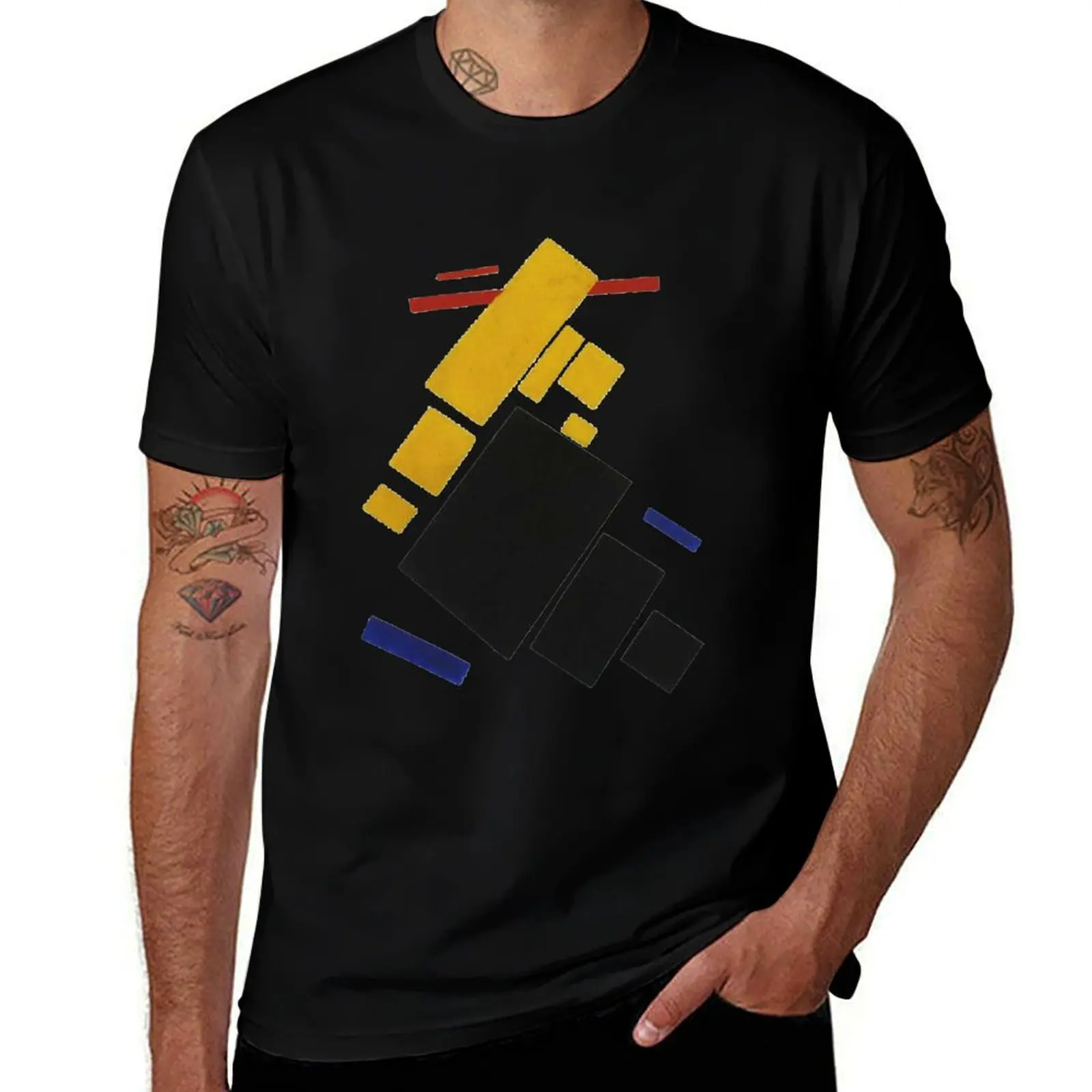 HD - Suprematist composition. Airplane flying, by Kazimir Severinovich Malevich 1915 High Definition T-Shirt