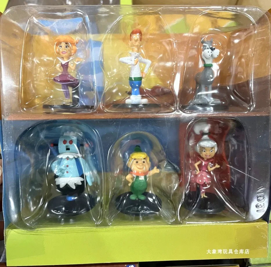 Original The Jetsons Family Action Figure Models Collection Ornaments Children Toys