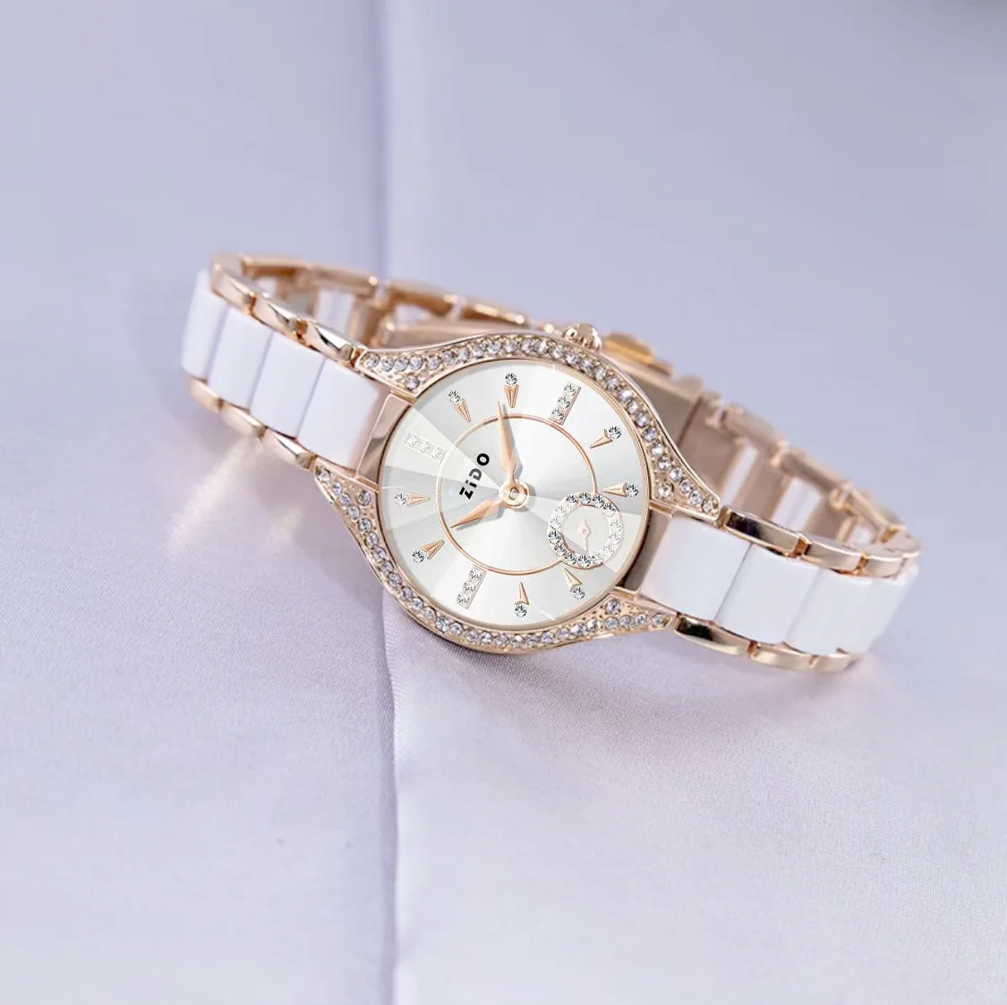 Women’s Luxury Diamond setting leisure Classic Wristwatches fashion sports Waterproof Ladies Watch Simple Female Watch for Women