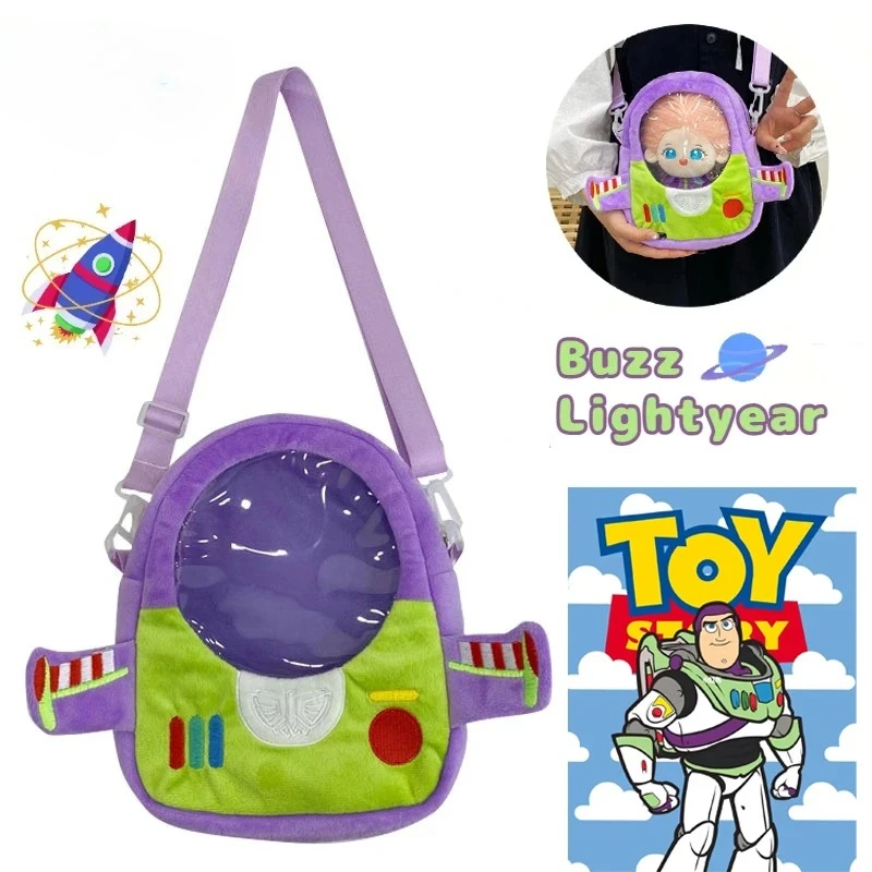 

Pixar Toy Story Buzz Lightyear Bag Women Anime Cartoon Shoulder Bag Women Crossbody Bag Small Phone Purse Birthday Gift