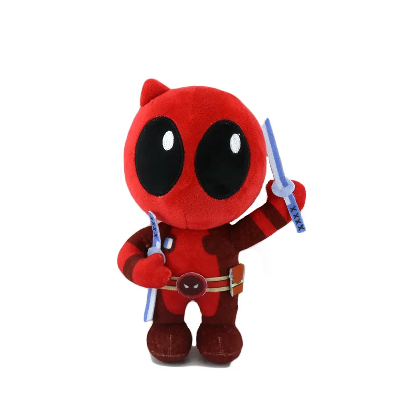 23cm New Marvel Movies Deadpool Superhero Action Figure Toy Collectible Ornament Doll Cartoon Anime Christmas Birthday Gifts