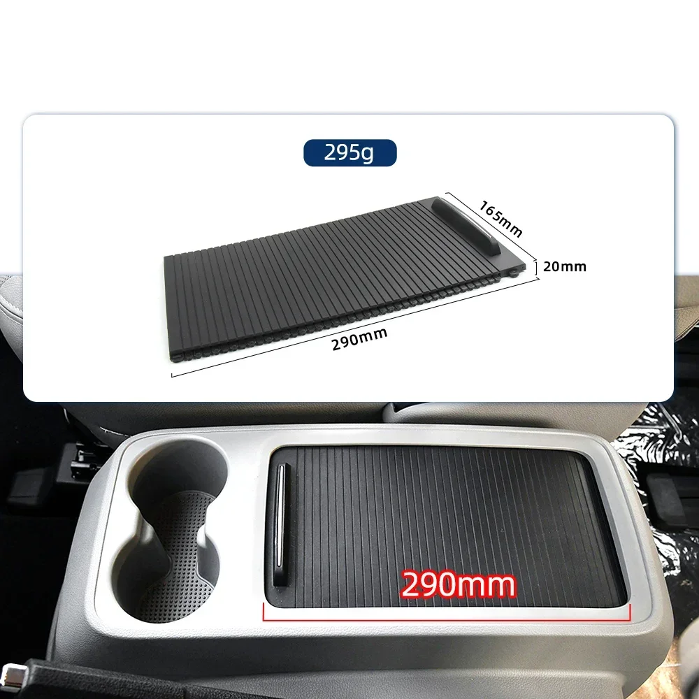 1 PC  For  JAC Refine M4 2016-2022 Car Front  Armrest  Box Roller Cover  Shutter Cover Center Console Glove Box Roller Blinds