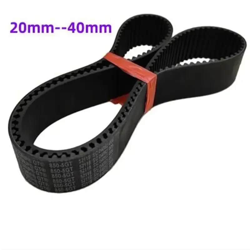 for 815-5GT Timing Belt 20mm 25mm 30mm 35mm 40mm Width High Precision Rubber Synchronous Drive Strap for CNC Printer Motor