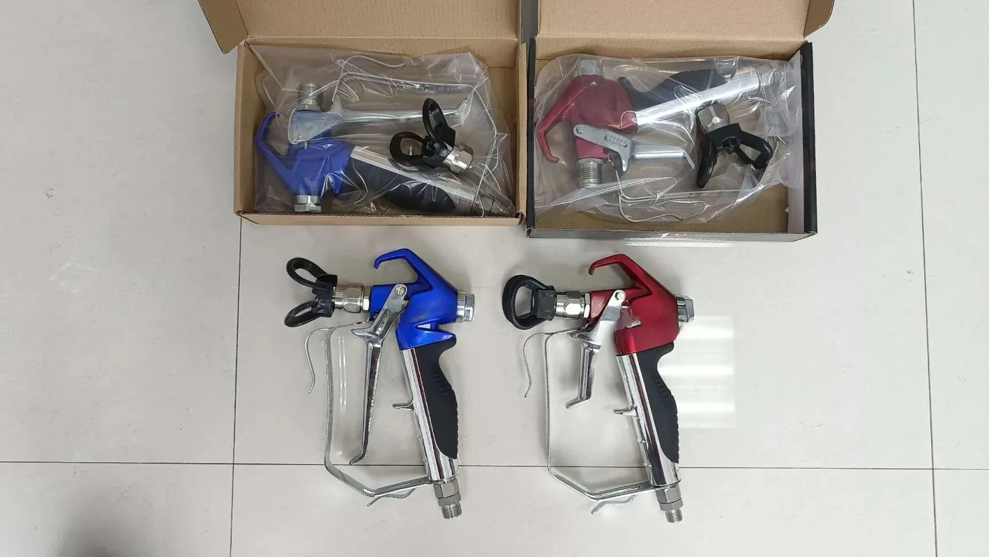 High pressure electric airless putty industrial paint sprayer, steel and PP material paint tool