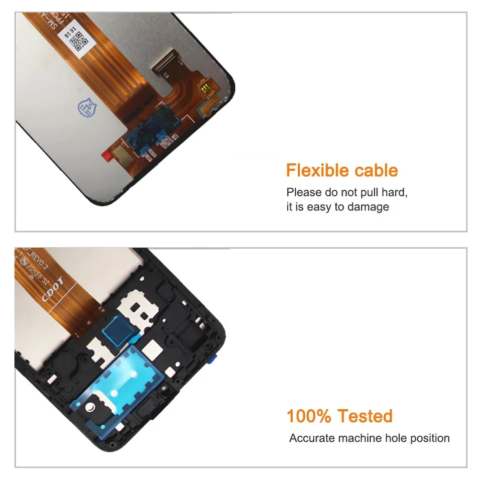 Pantalla para Samsung Galaxy A02, A12, A12 Nacho, M12 con táctil y digitalizador, para A022, A125, A127, M127 6