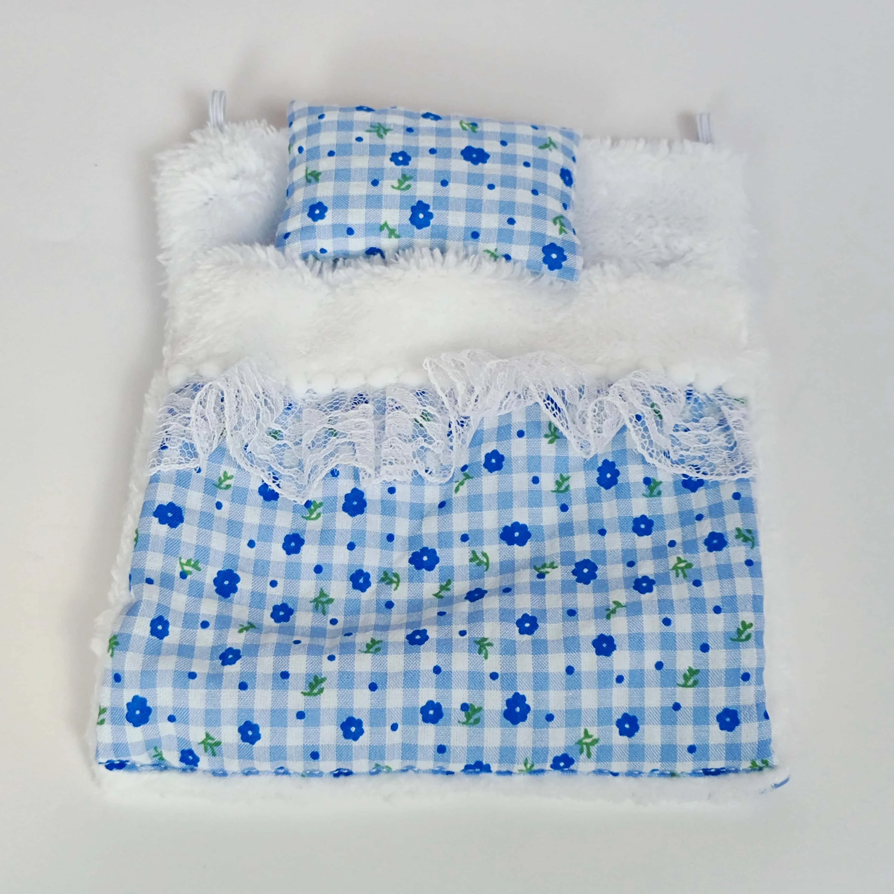 Ropa Labubu For 15/17cm Labubu Doll Quilt and Pajama Set Three-piece Set Cosy Baby Bed Home Warmth Toy Girl Gift