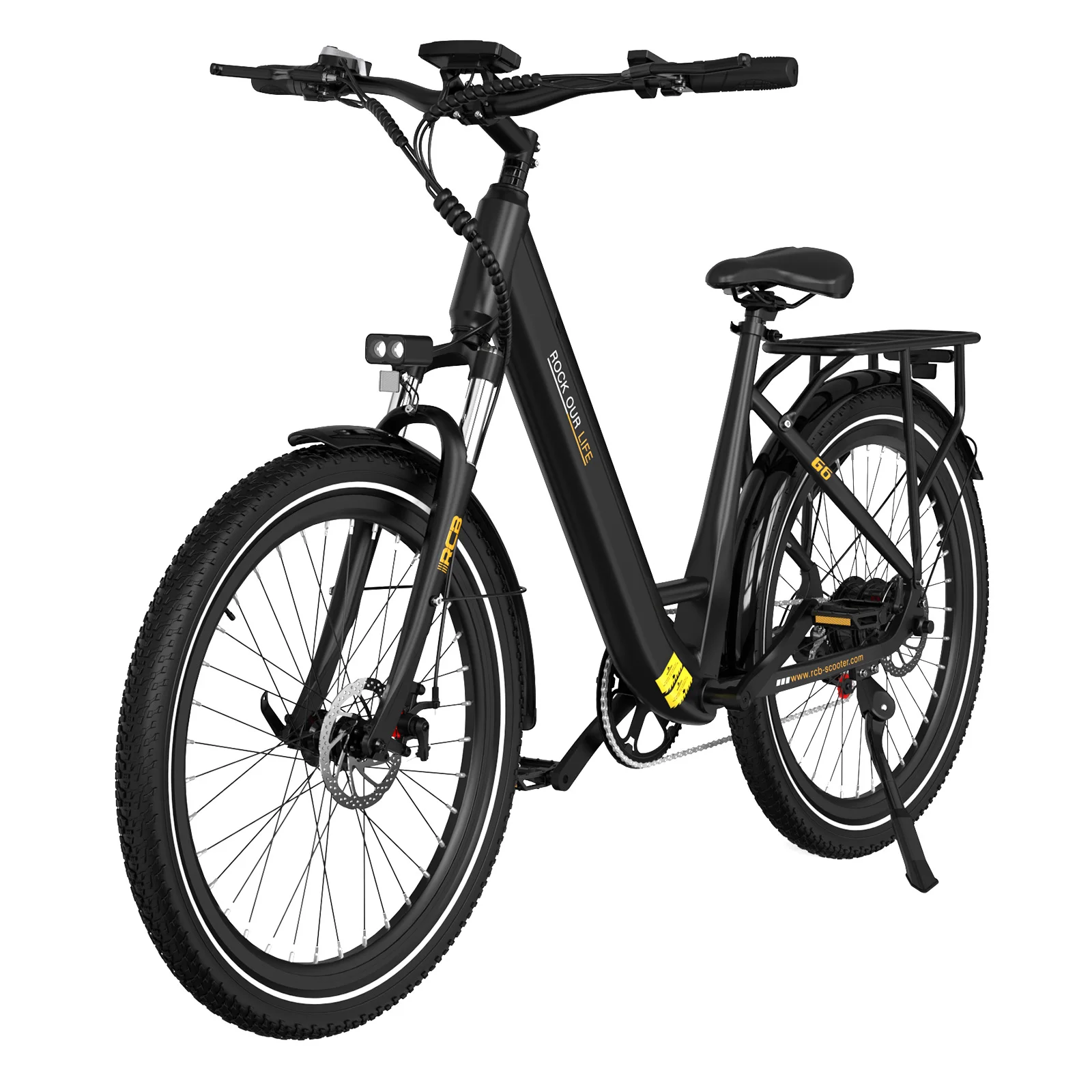 G6 Elektrische fiets 27,5-inch mountainbike met elektrische ondersteuning, 250W motor, 13Ah uitneembare accu, 80km bereik, E-MTB met koppel sensor en NFC RCB KIDS