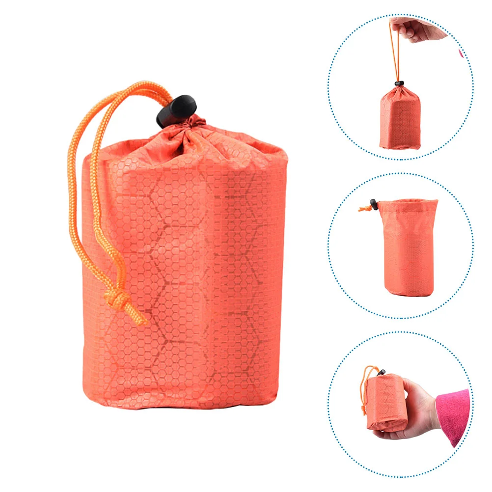 2 Pcs Sleeping Bag Storage Bags Camping Foldable for Waterproof Backpack Keep Warm Emergency