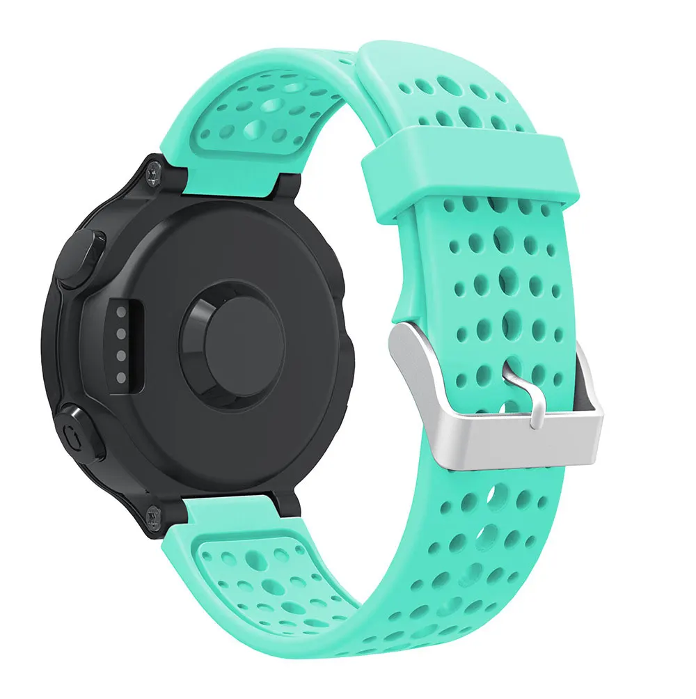 Garmin Forerunner 235Lite 스포츠 시계 밴드, 스마트 손목 밴드 실리콘 팔찌 Correa 230 620 630 735 735XT 235 용 시계 스트랩