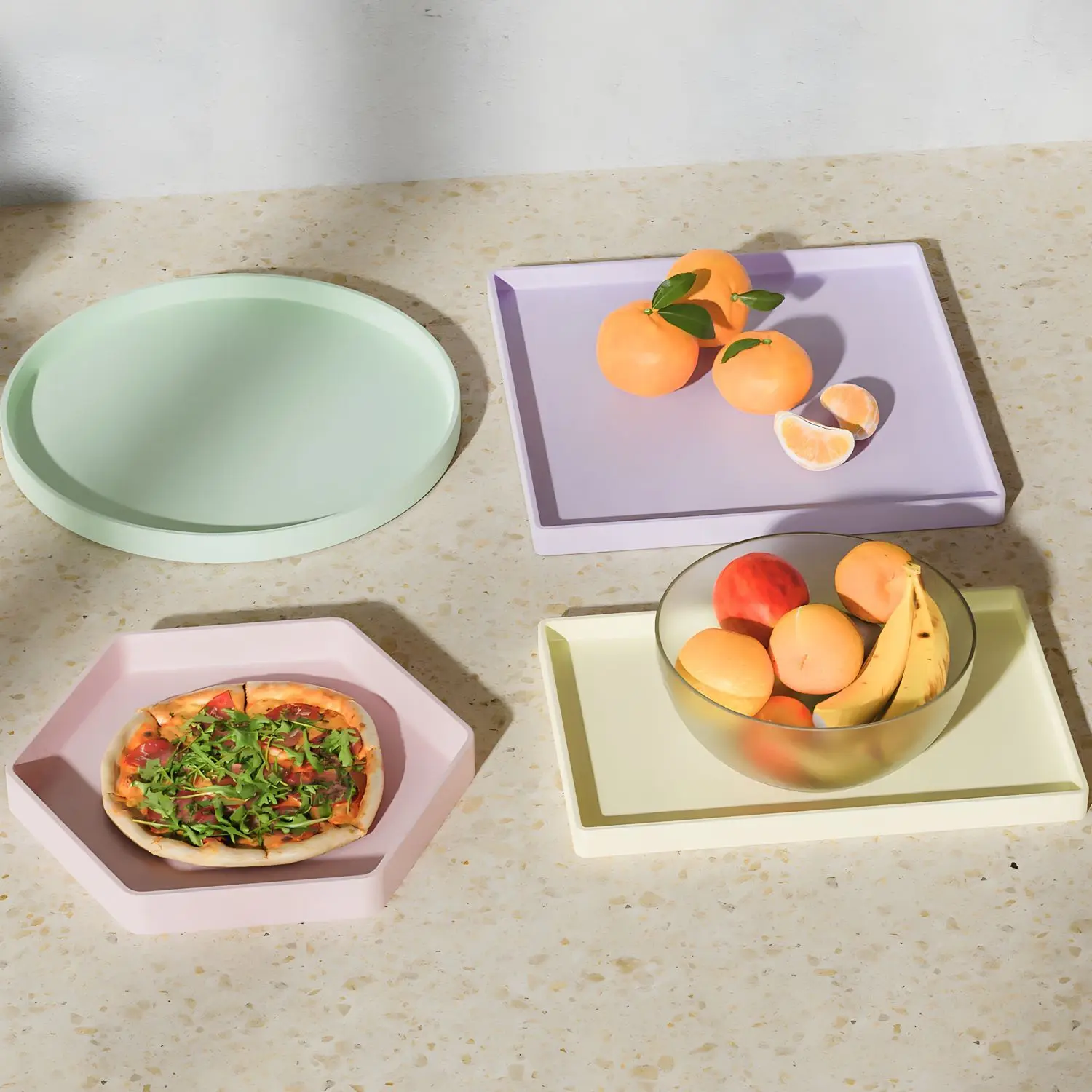 

Square and rectangular moulds resin silicone moulds, can be used for resin plaster cement production,desktop decoration,coasters