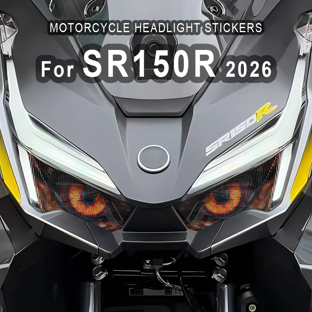 

Для Voge SR150R SR 150 R 150R sr150r 2026: Крутые водонепроницаемые защитные наклейки на фары мотоцикла, аксессуары