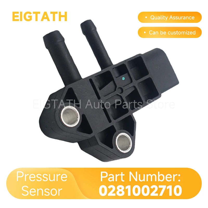 0281002710 New Differential Pressure Sensor For Audi A3 8P A4 B7/B8 Volkswagen Golf MK5/MK6 Jetta 2005–2015 Car Part Accessories