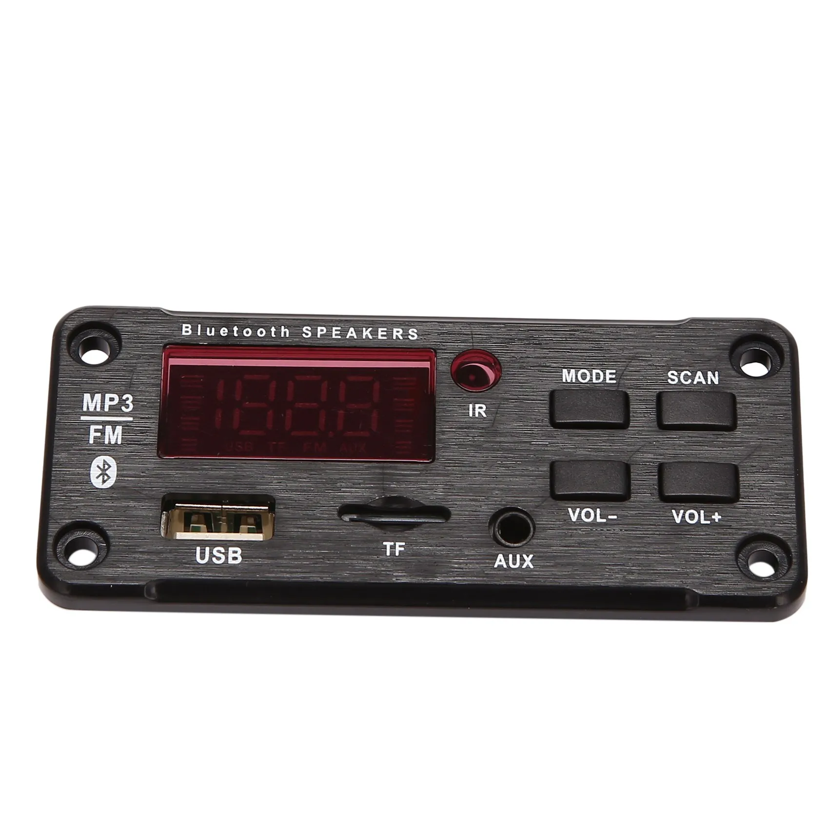 MP3 Decoder Board,with Power Amplifier 2X25W Bluetooth 5.0 Car Audio Decoder Board Support TF AUX FM Audio Radio Module