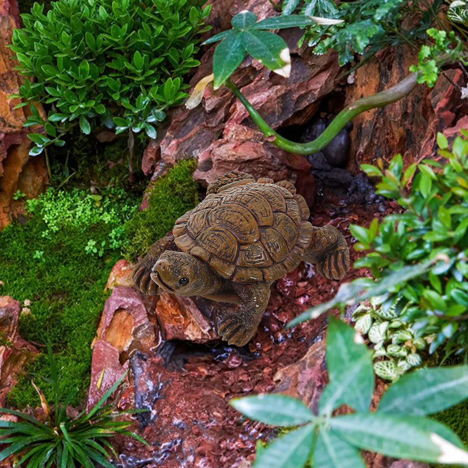 

Turtle Decoration Marine Animal Figures Resin Turtle Figure For Desk Home Decor Animal Figurines Ornament Simulation