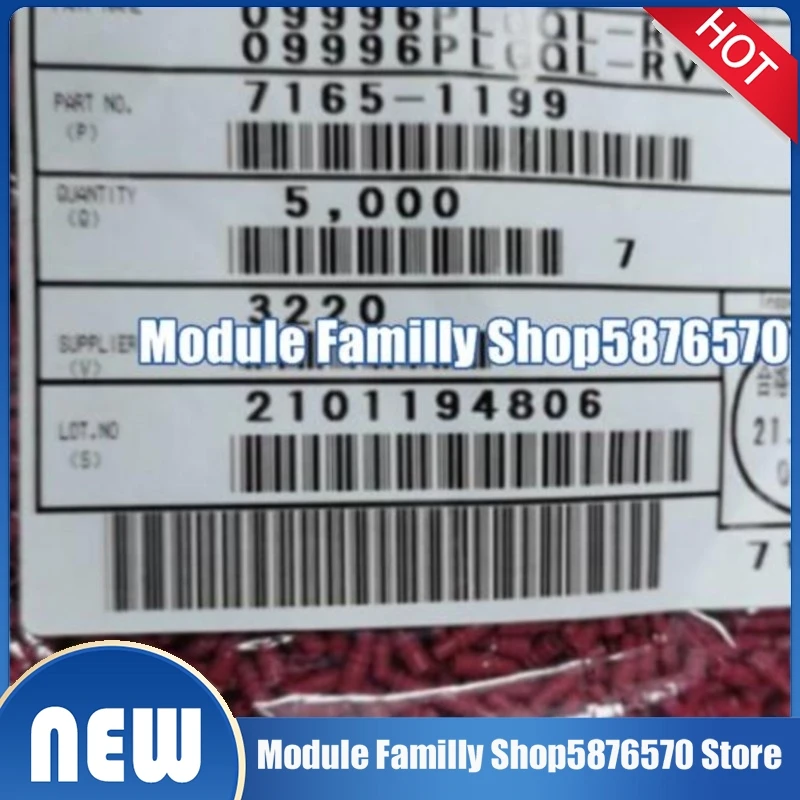 100pcs/lot 1005 new 7165-1199 7165-1312 7165-1563 7165-1634 7165-1635 7165-1636 7165-1646 7165-1647 7165-1648 7165-1653 100% new