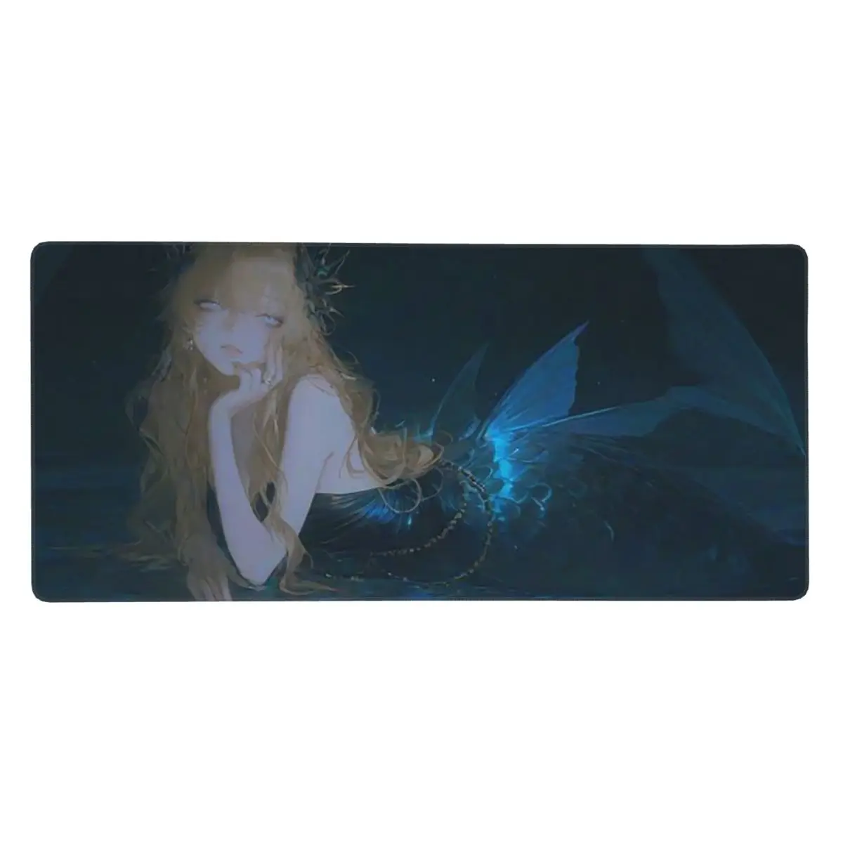 Vibrant Mermaid Design Large Mouse Pad Computer Keyboard Mouse Mat Gaming PC Laptop Desk Mat Office Accessories Table Mats