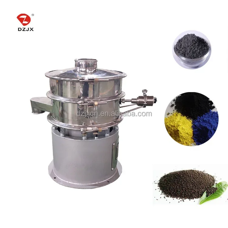 

Ultrasonic Circular Vibrating Sieve Shaker Screens Sifter Rotary Powder Earth Grain Industrial Sieving Flour Sifting Machine