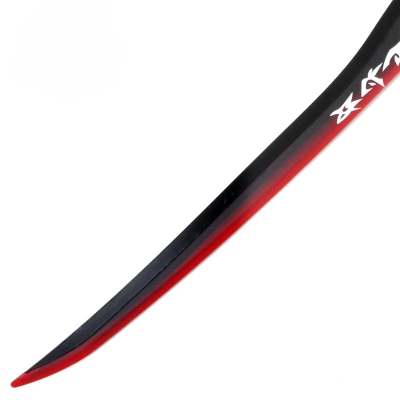 40inch Yasuo Katana Anime League of Legends Sword Cosplay Yone Wooden Ninja Knife Real Size Japanese Katana Samurai Sabre Gift view 4