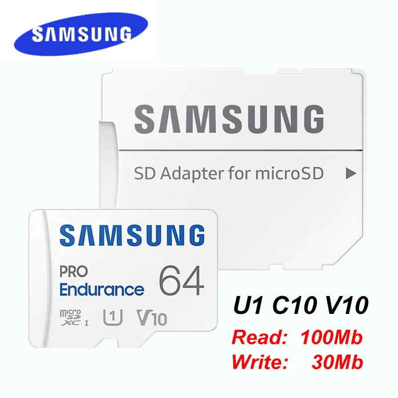 Samsung-マイクロSDカード,64GB/128GB/512GB/256GB,クラス10,U1,U3