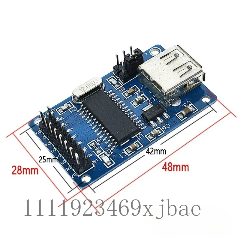 USB Host Communication Module, USB Storage Device Read-Write Circuit Board, Support U Disk Data Access For Microcontroller