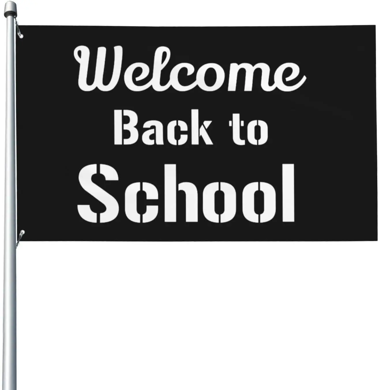 Flagnshow 100% Polyester Welcome Back to School Flag