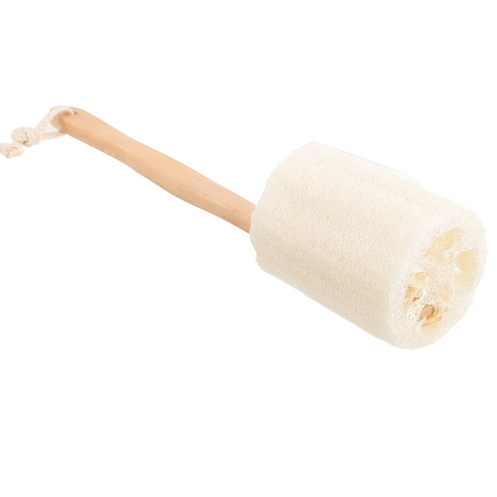 Loofah on a Stick Bath Scrubber Brush Skin Cleaning Exfoliating Home Bath Tool for Gentle and Effective Body Exfoliation