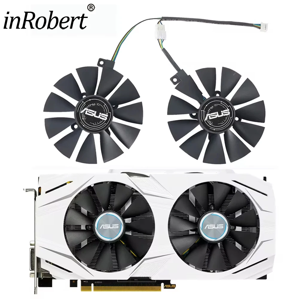 

New 88MM PLD09210S12HH DC 12V 4Pin Cooler Fan Replacement For ASUS ROG STRIX GTX1060 1070 Ti RX 470 570 580 Graphics Card Fans