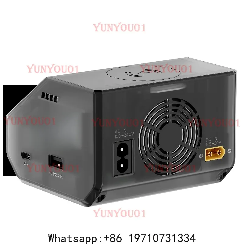 Dual Channel Intelligent Charger Model Aircraft FPV Crossing Machine Lithium Battery Vehicle Ship Model Charger