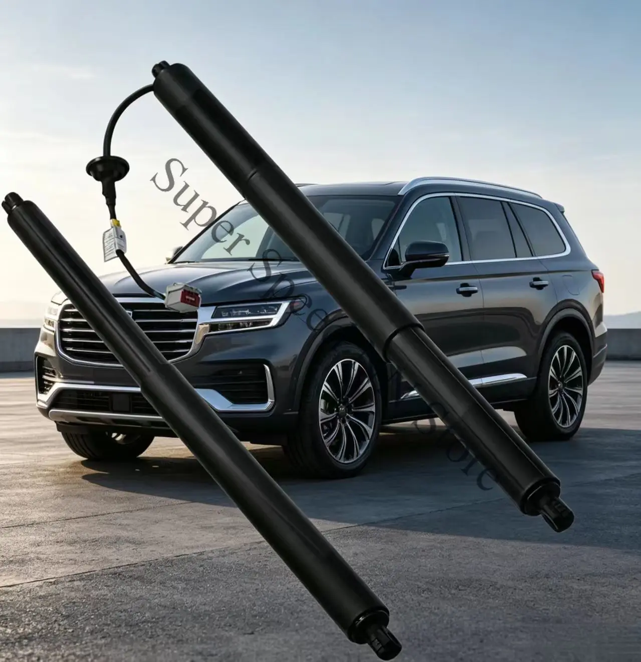 Tailgate Gas Spring Struts Electric Tailgate Strut Compatible with 2019- Cadillac XT4 OE Numbers 84772431 and 84459212