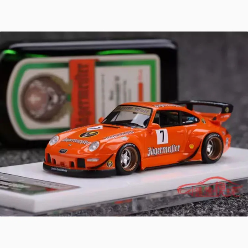 FuelMe Resin 1:64 Scale RWB 993 911 Martini 11# Wide-body Modified