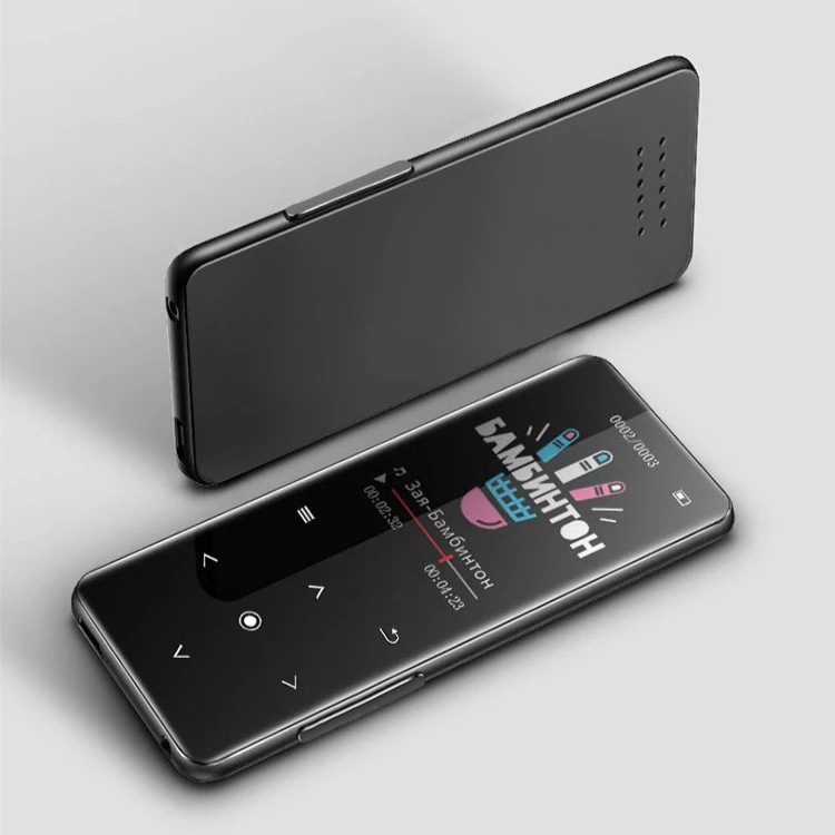 

Portable MP3 Player Bluetooth HiFi Lossless Music Player Mini MP4 Video Playback With FM Radio E-Book Recording For Walkman