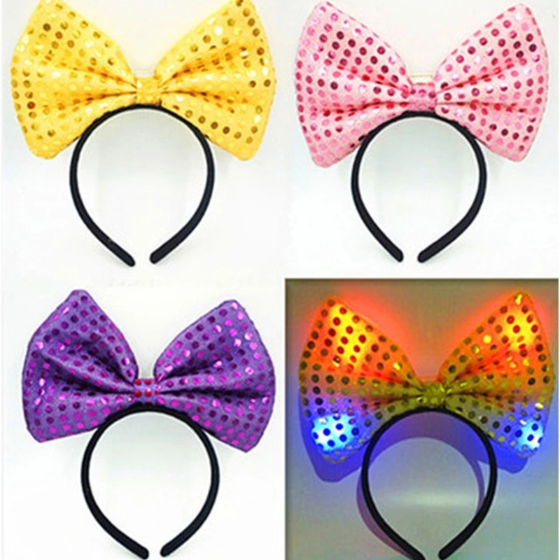 Delicate Photography Headband Halloween Teens Kids Luminous Multiple Hair Hoop