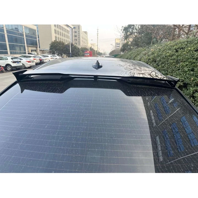 

For BMW X6 X6M G06 F96 2020-2024 Car Rear Roof Window Trunk Lid Spoiler Gloss Black Wings Exterior Tuning Accessories