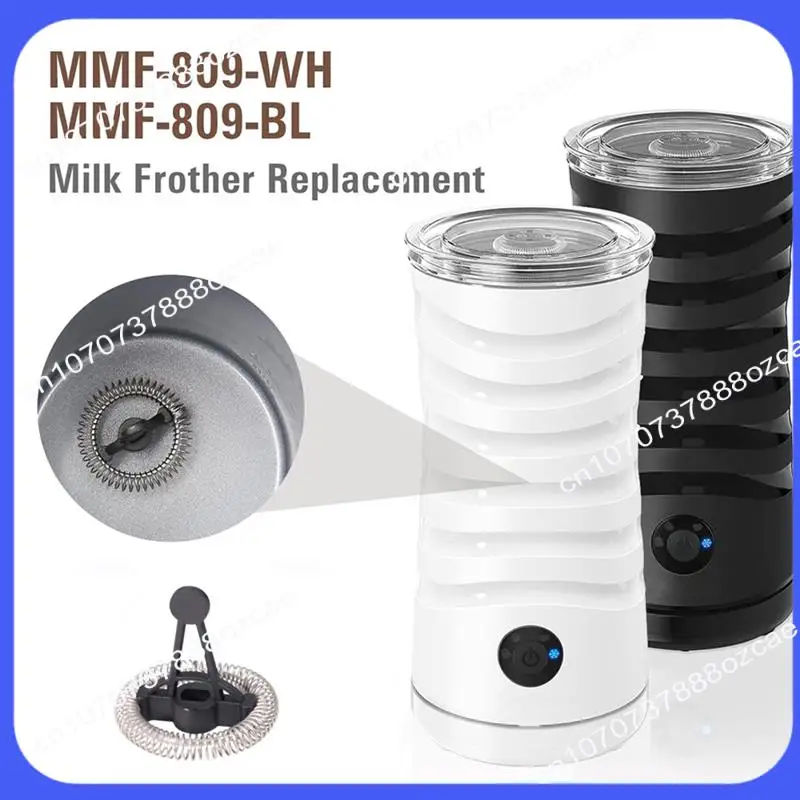 Keurig K-Latte 싱글 서브 K-컵용 A26P 교체용 거품기 전기 우유 기선 MMF-809-BL