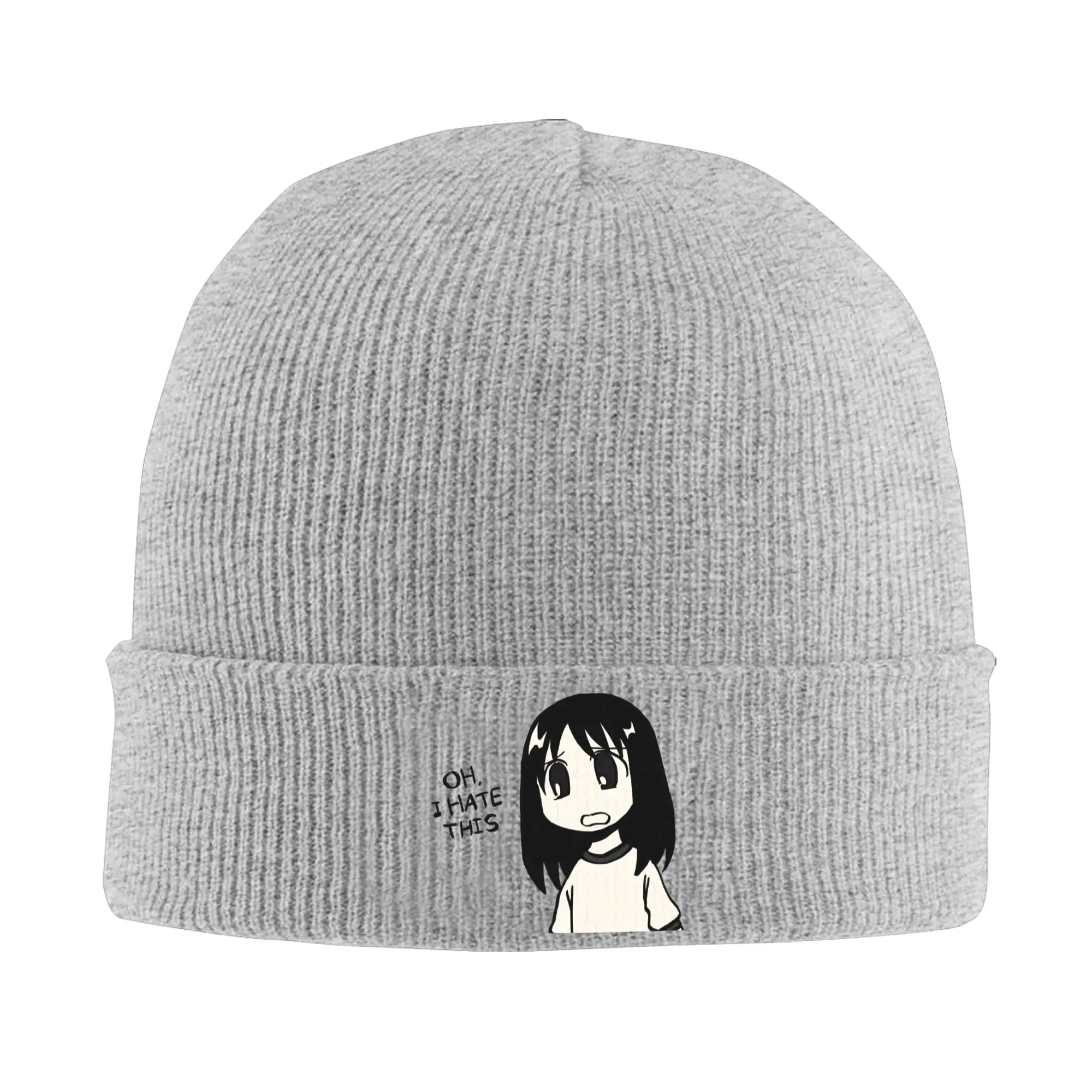 Osaka Autistic Azumanga Daioh Knit Hat Beanie Autumn Winter Hat Warm Acrylic  Color  Caps for Men Women Gifts,