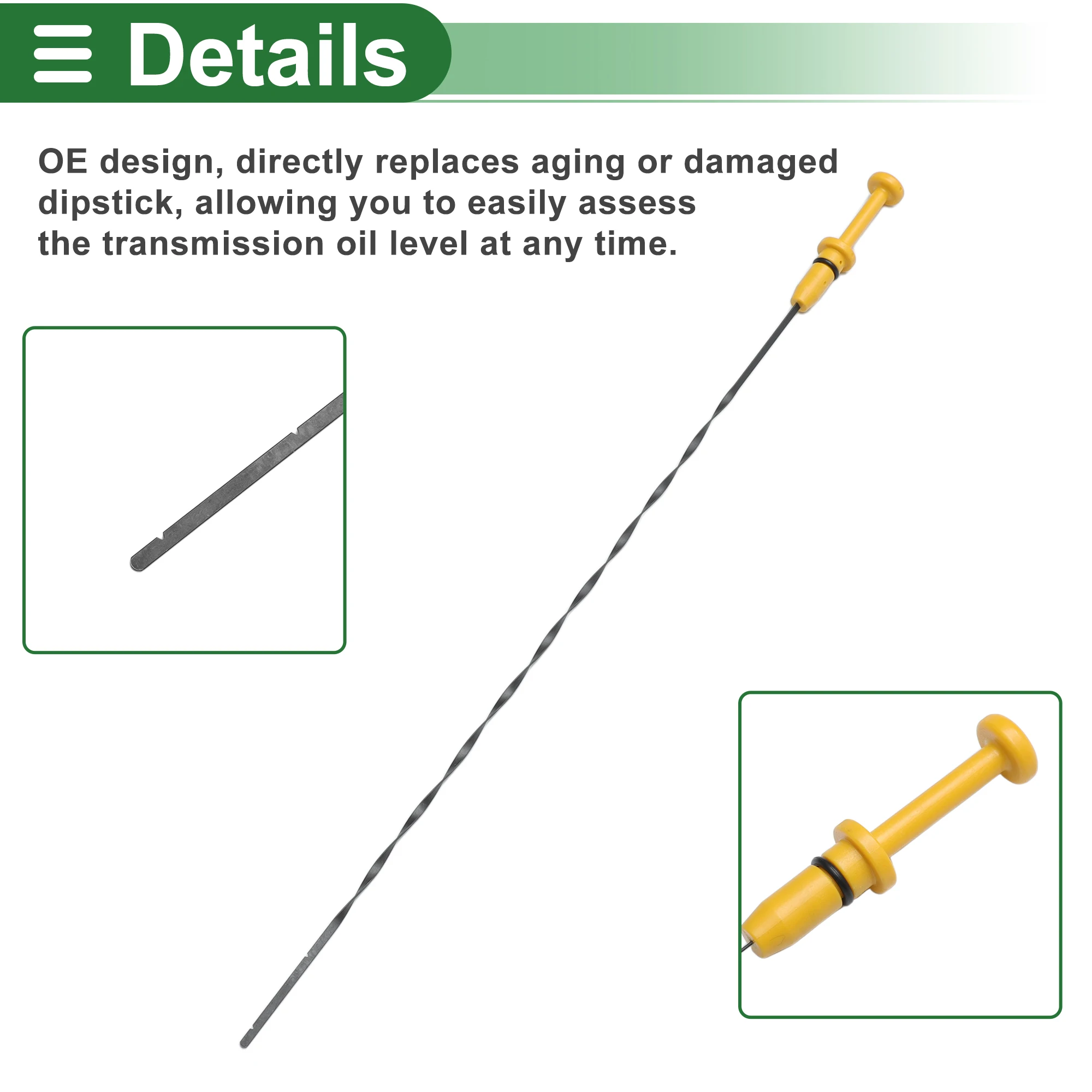 UXCELL مقياس مستوى الزيت رقم 117444 للشريك 106 206 306 307 1.1L 1.4L 1.6L 90-00