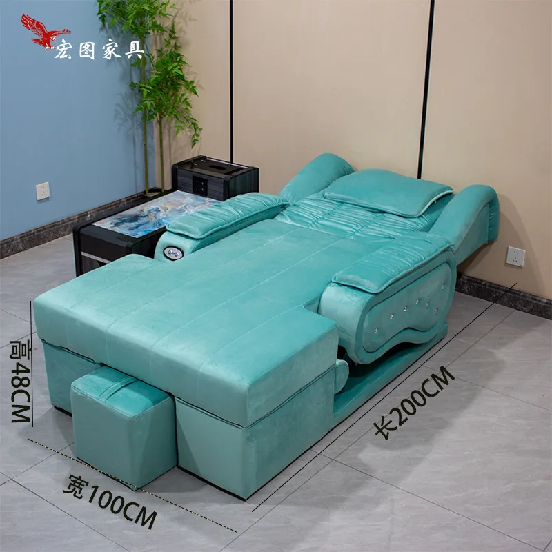 LMM Electric Foot Therapy Bath Center Rest Sofa Sauna Foot Massage Sofa Reclining Chair