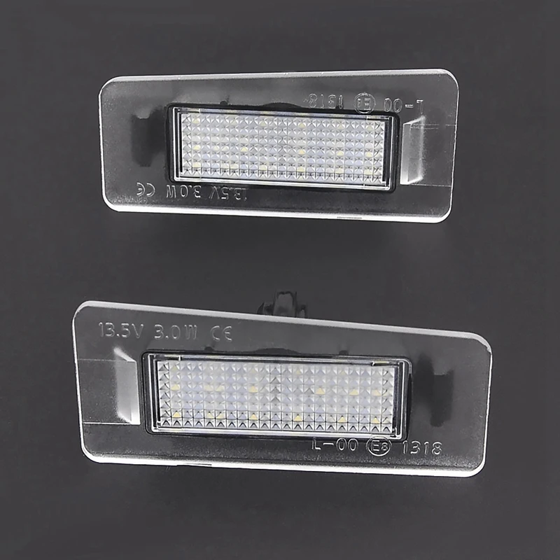 1 Pair New High Quality Car License Plate Lights 925021M400 925011M400 For Hyundai Elantra I30 Coupe Accent Ceed Forte