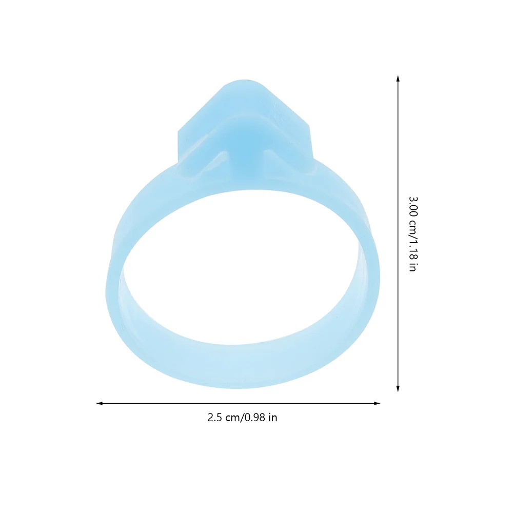 

50Pcs Silicone Piping Bag Ties Reusable Pastry Bag Clips for Cake Decorating Baking Supplies Kitchen Clips for Bags