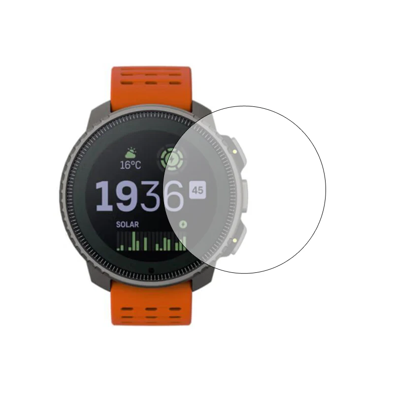 Smartwatch in vetro duro HD pellicola protettiva trasparente per Suunto Vertical Sport Smart Watch Display Screen Protector Cover accessori