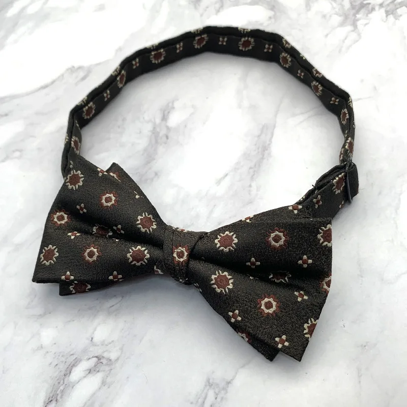 MUGIVALA New Patterned Bowtie Wedding Groom  Formal Wear Business Casual Fashion Dots Bows Men Accessories Ties for Men