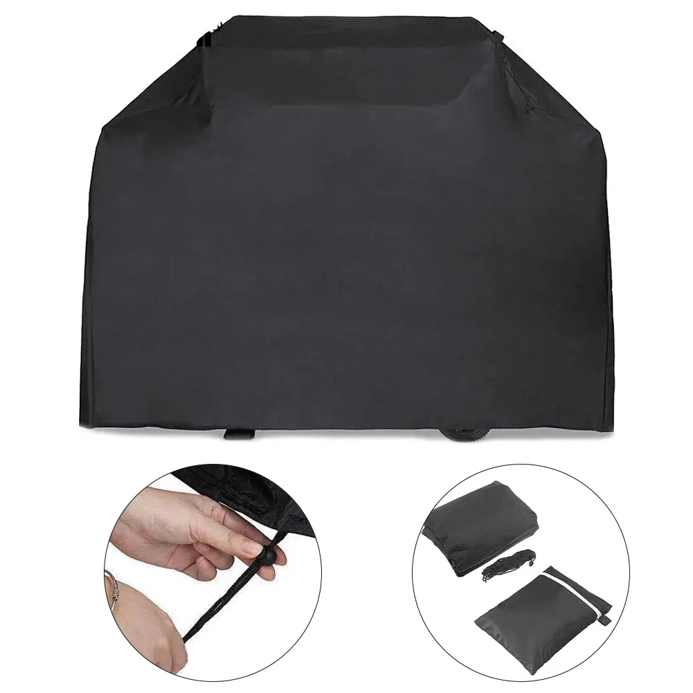 

210D Oxford Cloth BBQ Cover Waterproof Outdoor Barbecue BBQ Gas Grill Protection Cover Home Garden BBQ Supplies