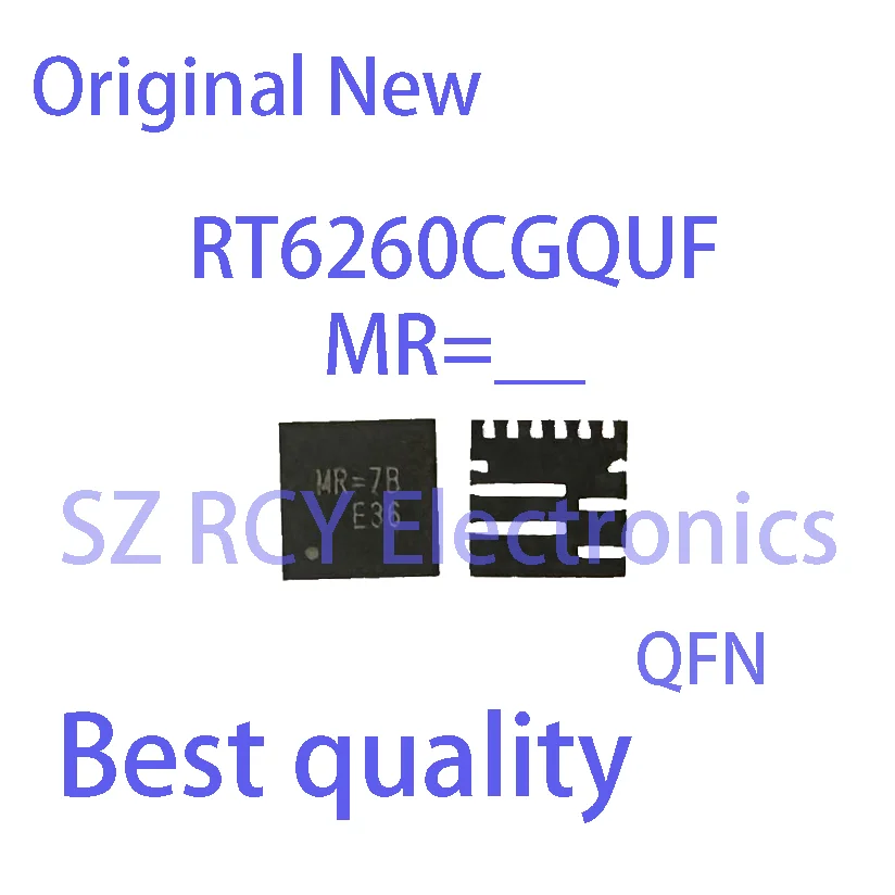 

(2-5 PCS)NEW RT6260CGQUF RT6260C Top Mark MR= QFN IC Chip electronic