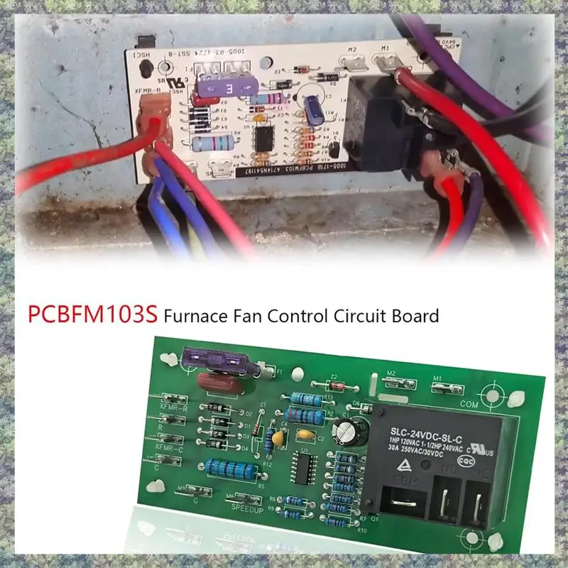 WON PCBFM103S Ovenventilator Blower Control Board Vertraagd Vervanging Model 1005-83-1724 SST-B PCBFM103 1005-171B PCBFM131S