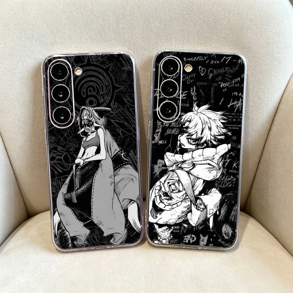 G-Gachiakuta-Anime Clear Soft Silicone Phone Case for Samsung Galaxy A71, A70, A30，A52, A51, A40,